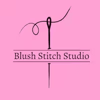 Blush Stitch Studio logo
